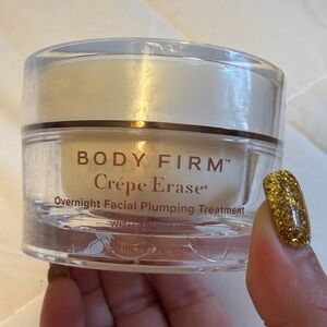 Body Firm Crème Erase Overnight Facial Plumping Treatment - Cream